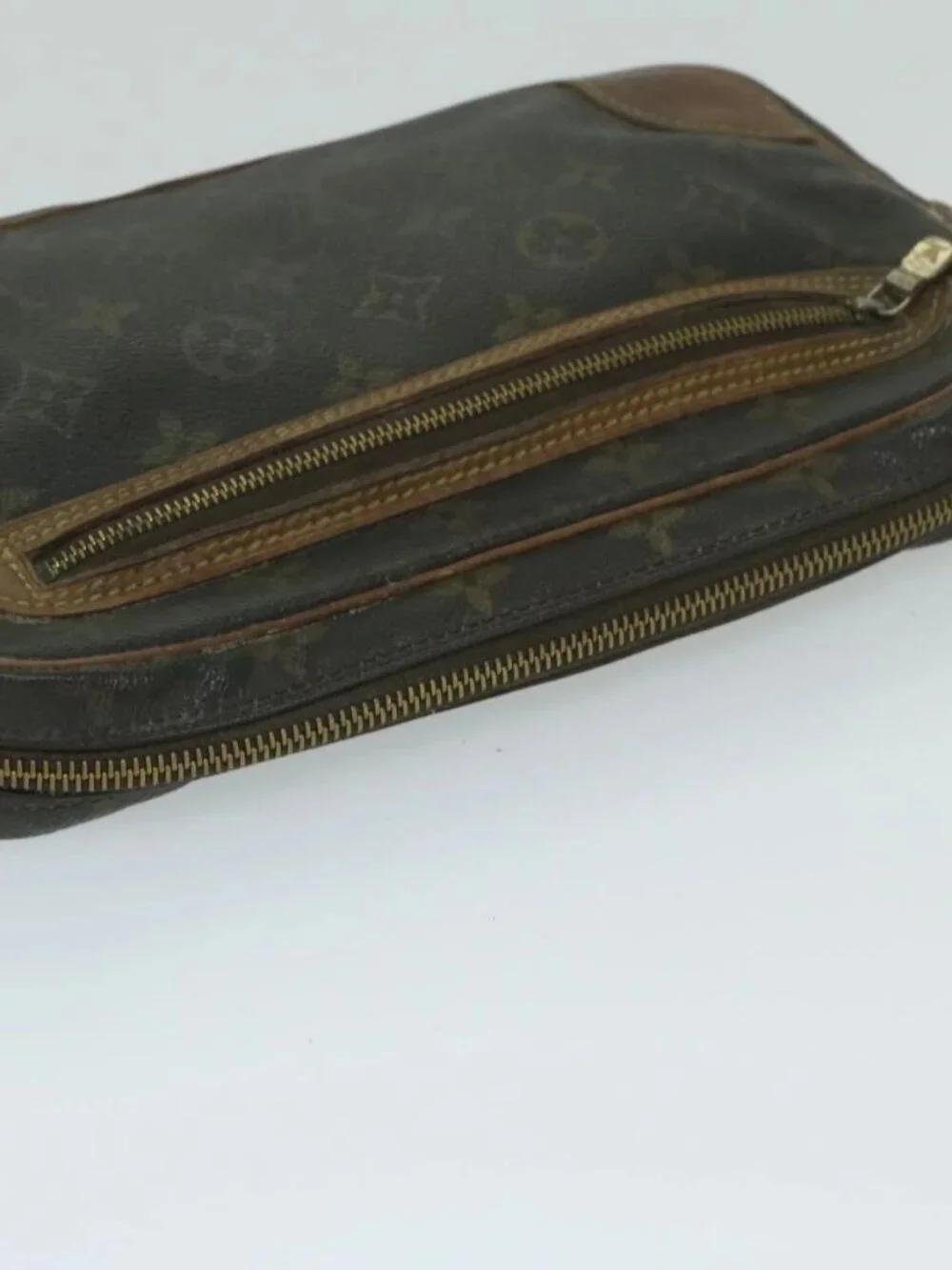 LOUIS VUITTON Monogram Marly Dragonne GM Clutch Bag M51825 LV Auth 59399